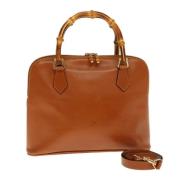 Gucci Vintage Pre-owned Laeder gucci-vskor Brown, Dam