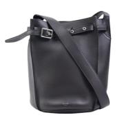 Celine Vintage Pre-owned Laeder axelremsvskor Black, Dam