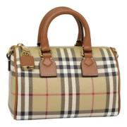 Burberry Vintage Pre-owned Laeder handvskor Brown, Dam