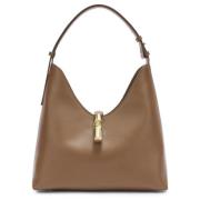 Furla Goccia Hobo Väska Brown, Dam