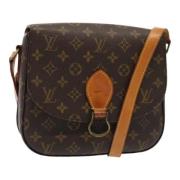 Louis Vuitton Vintage Pre-owned Canvas louis-vuitton-vskor Brown, Dam