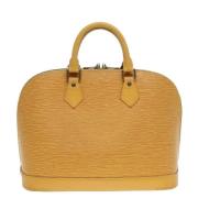 Louis Vuitton Vintage Pre-owned Laeder louis-vuitton-vskor Yellow, Dam