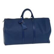 Louis Vuitton Vintage Pre-owned Laeder louis-vuitton-vskor Blue, Dam