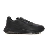 Hogan Memory Foam Läder Sneakers Black, Herr