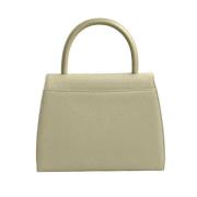 Yves Saint Laurent Vintage Pre-owned Laeder handvskor White, Dam