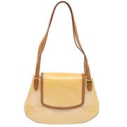 Louis Vuitton Vintage Pre-owned Laeder louis-vuitton-vskor Beige, Dam