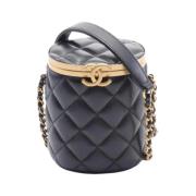 Chanel Vintage Pre-owned Laeder chanel-vskor Black, Dam