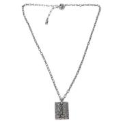 Yves Saint Laurent Vintage Pre-owned Tyg halsband Gray, Dam