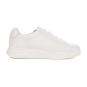 Boss Non-Slip Sneaker med Logo Sole White, Herr