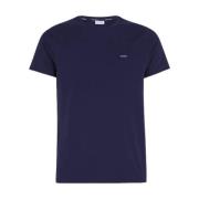 Calvin Klein Night Sky T-shirt, Slim Fit, Kort Ärm Blue, Herr