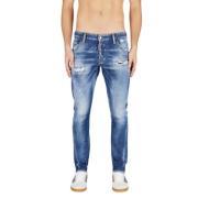 Dsquared2 Twist Blå Slim Fit Jeans Blue, Herr