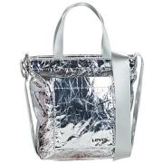 Levi's Axelväska kvinnor Mini Icon Tote Silver Gray, Dam