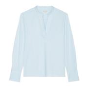 Marc O'Polo Tunika blus vanlig Blue, Dam