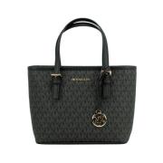 Michael Kors Jet Set Top Zip Tote Handväska Black, Dam