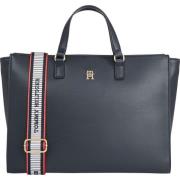 Tommy Hilfiger Färsk Shopper Väska Blue, Dam