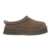 UGG Mysiga Fårskinnstofflor Brown, Dam