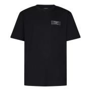 Balmain Svart Crew Neck T-shirt Black, Herr