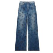 Alexander McQueen Stiliga Denim Jeans Blue, Herr