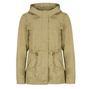 Only Canvas Parka Grön Damjacka Green, Dam