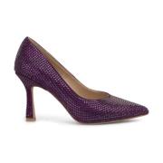 Alma EN Pena Stilettosko med strass Purple, Dam