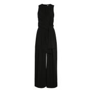 InWear Elegant Svart Jumpsuit med Bälte Black, Dam