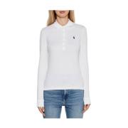 Polo Ralph Lauren Klassisk Polo Skjortkollektion White, Dam