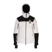 Moncler Vit Curtis Dun Ski Jacka White, Herr