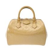 Louis Vuitton Vintage Pre-owned Tyg louis-vuitton-vskor Beige, Dam