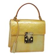 Louis Vuitton Vintage Pre-owned Laeder louis-vuitton-vskor Yellow, Dam