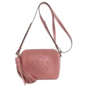 Anya Hindmarch Pre-owned Pre-owned Laeder axelremsvskor Pink, Dam