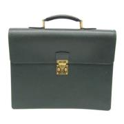 Louis Vuitton Vintage Pre-owned Laeder louis-vuitton-vskor Green, Dam