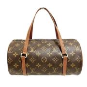 Louis Vuitton Vintage Pre-owned Canvas handvskor Brown, Dam