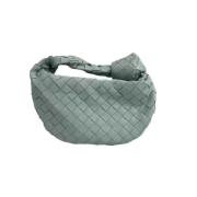 Bottega Veneta Vintage Pre-owned Laeder handvskor Blue, Dam