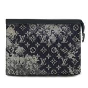 Louis Vuitton Vintage Pre-owned Canvas louis-vuitton-vskor Black, Dam