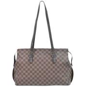 Louis Vuitton Vintage Pre-owned Canvas louis-vuitton-vskor Brown, Dam