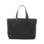 Chanel Vintage Pre-owned Tyg chanel-vskor Black, Dam