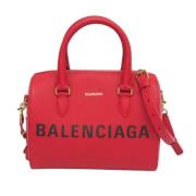 Balenciaga Vintage Pre-owned Laeder balenciaga-vskor Red, Dam