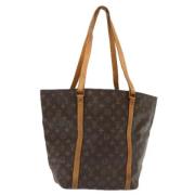 Louis Vuitton Vintage Pre-owned Canvas axelremsvskor Brown, Dam