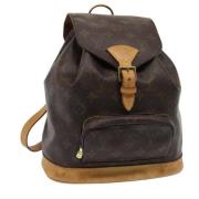 Louis Vuitton Vintage Pre-owned Canvas ryggsckar Brown, Dam