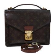 Louis Vuitton Vintage Pre-owned Canvas louis-vuitton-vskor Brown, Dam