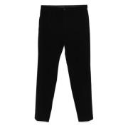 Hugo Boss Slim Fit Corduroy Byxor med Fickor Black, Herr