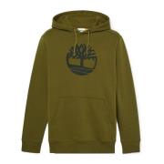 Timberland Hoodie med Essentiella Detaljer Green, Herr