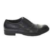 Hundred100 Svarta Läder Oxford Skor Black, Herr