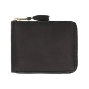 Comme des Garçons Svart Läder Plånbok Dam Accessoarer Black, Dam