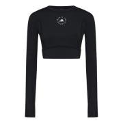 Adidas by Stella McCartney Svart topp Black, Dam