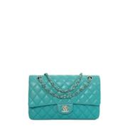 Chanel Vintage Pre-owned Laeder chanel-vskor Blue, Dam