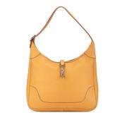 Hermès Vintage Pre-owned Laeder axelremsvskor Yellow, Dam