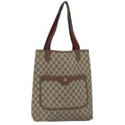 Gucci Vintage Pre-owned Laeder gucci-vskor Beige, Dam