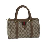 Gucci Vintage Pre-owned Laeder gucci-vskor Beige, Dam