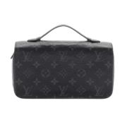 Louis Vuitton Vintage Pre-owned Laeder plnbcker Black, Herr